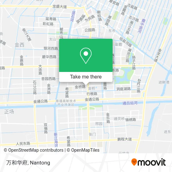 万和华府 map
