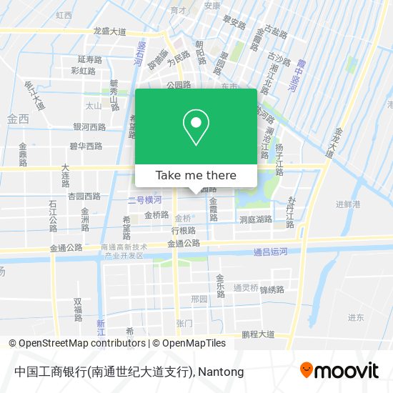 中国工商银行(南通世纪大道支行) map