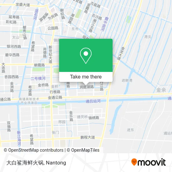 大白鲨海鲜火锅 map