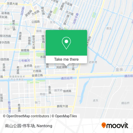 南山公园-停车场 map