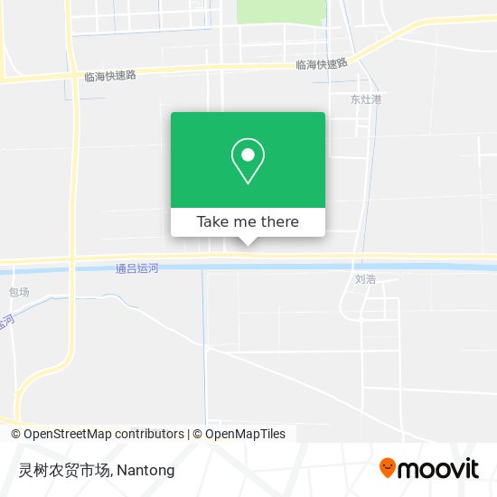 灵树农贸市场 map