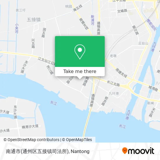 南通市(通州区五接镇司法所) map