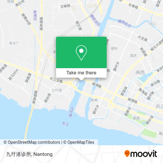 九圩港诊所 map