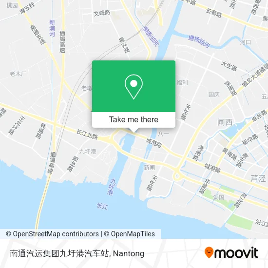 南通汽运集团九圩港汽车站 map