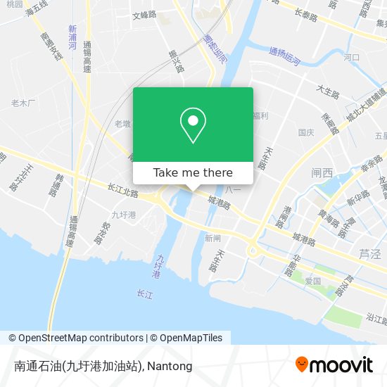 南通石油(九圩港加油站) map