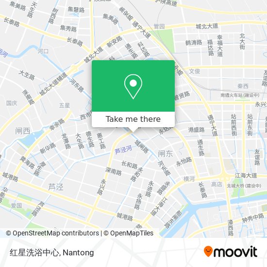 红星洗浴中心 map