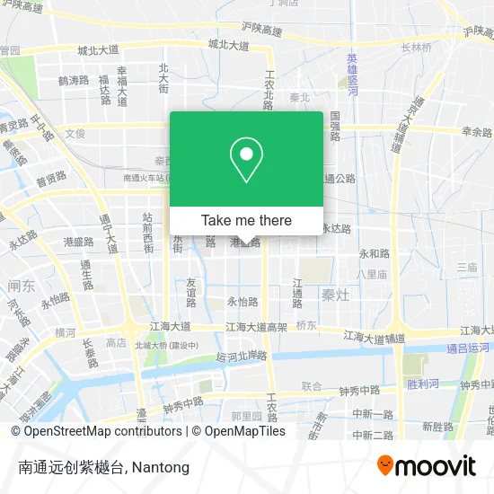 南通远创紫樾台 map