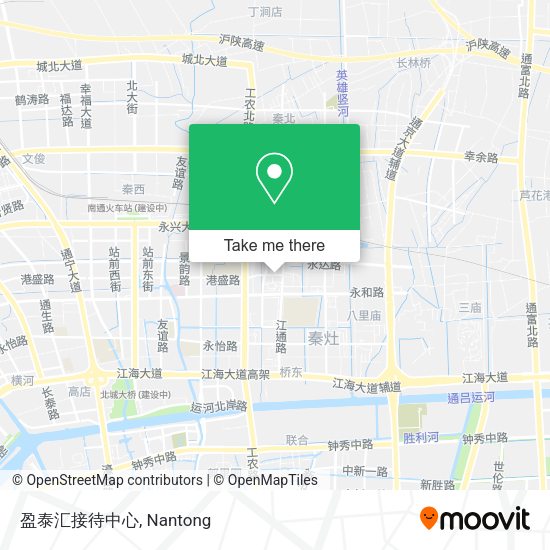 盈泰汇接待中心 map