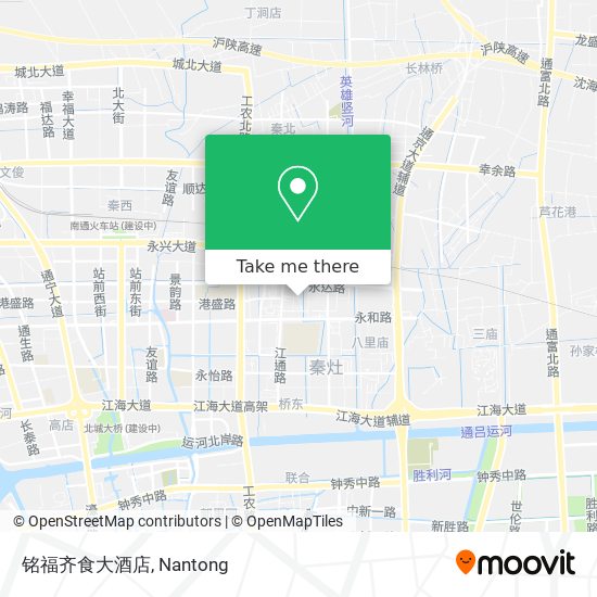 铭福齐食大酒店 map