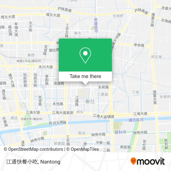 江通快餐小吃 map