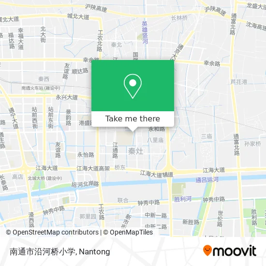 南通市沿河桥小学 map