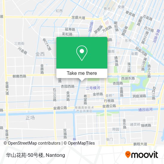 华山花苑-50号楼 map