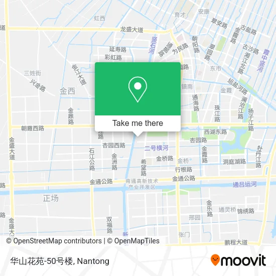 华山花苑-50号楼 map