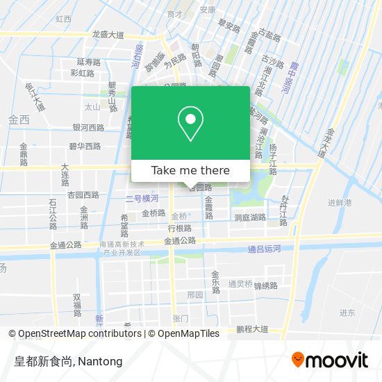 皇都新食尚 map