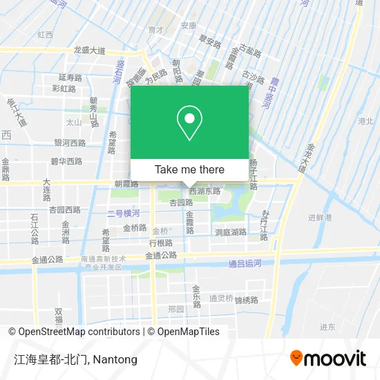 江海皇都-北门 map
