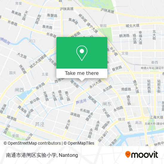 南通市港闸区实验小学 map