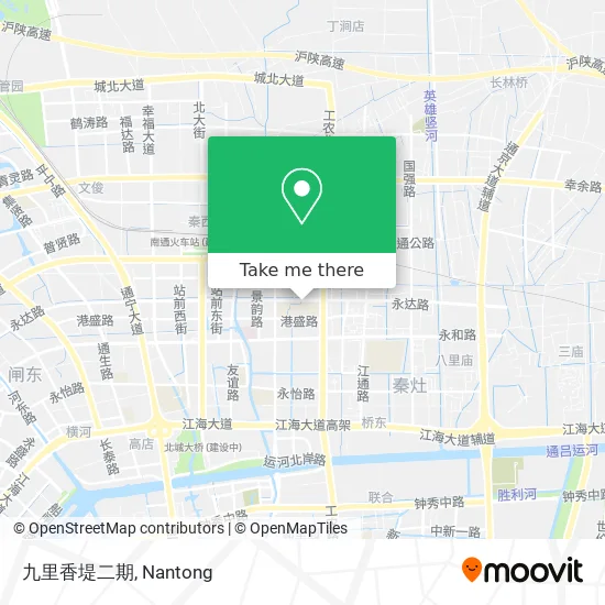 九里香堤二期 map