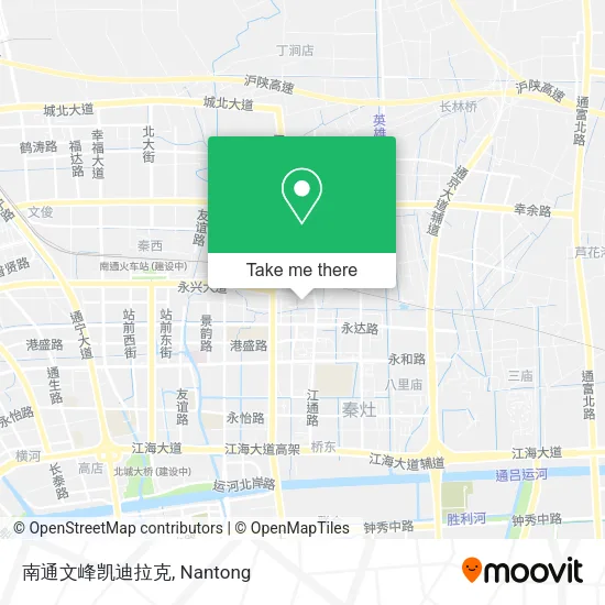 南通文峰凯迪拉克 map