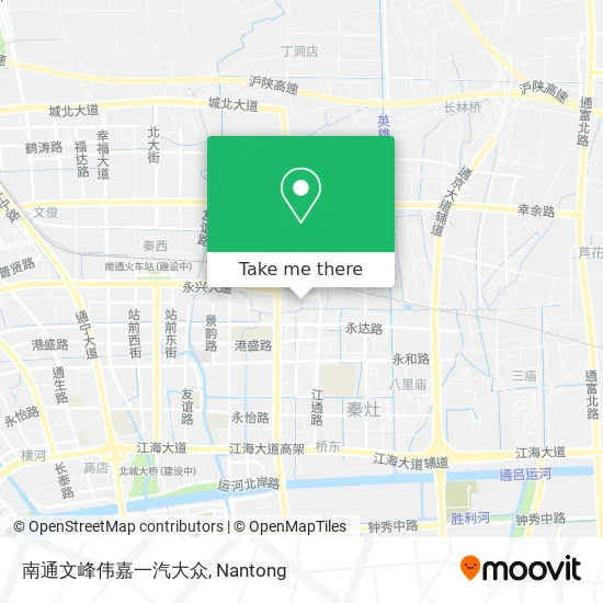 南通文峰伟嘉一汽大众 map