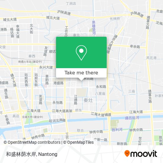 和盛林荫水岸 map