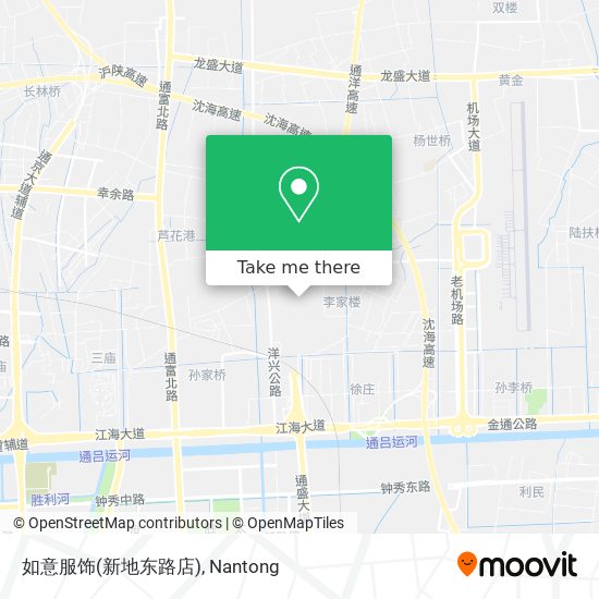 如意服饰(新地东路店) map