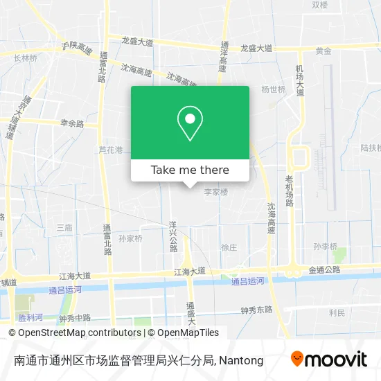 南通市通州区市场监督管理局兴仁分局 map