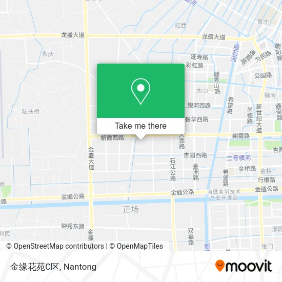 金缘花苑C区 map