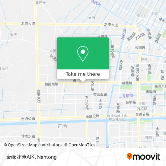 金缘花苑A区 map
