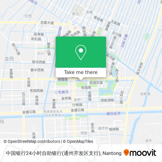 中国银行24小时自助银行(通州开发区支行) map