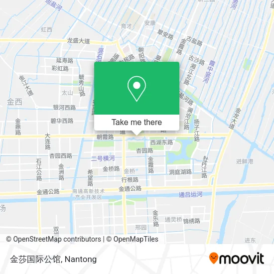 金莎国际公馆 map
