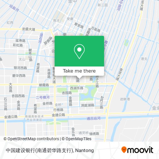 中国建设银行(南通碧华路支行) map