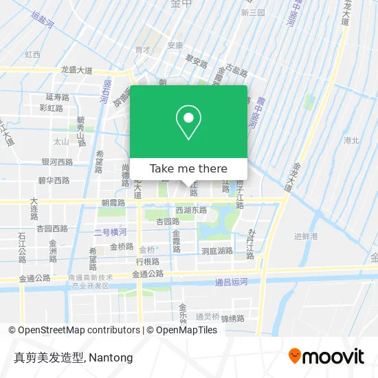 真剪美发造型 map