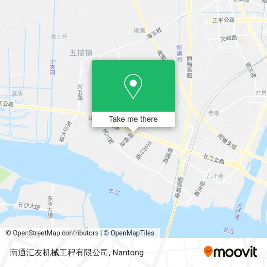 南通汇友机械工程有限公司 map