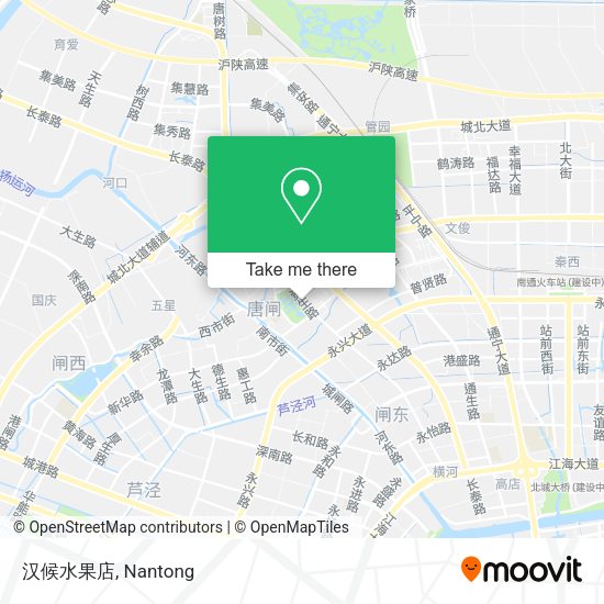 汉候水果店 map