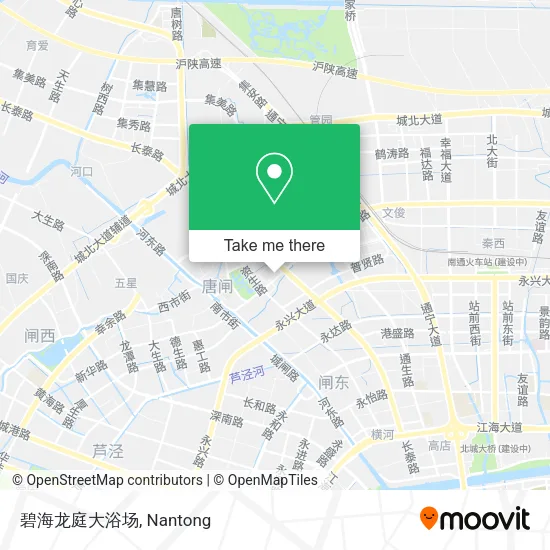 碧海龙庭大浴场 map