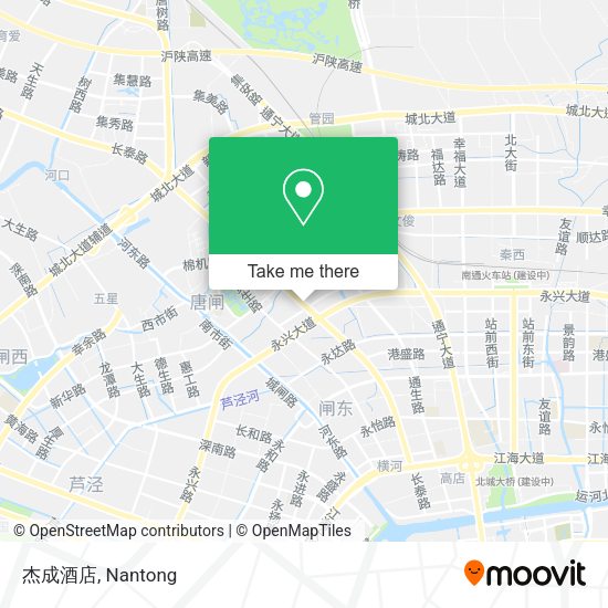 杰成酒店 map