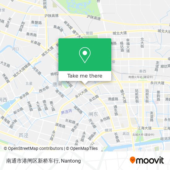南通市港闸区新桥车行 map