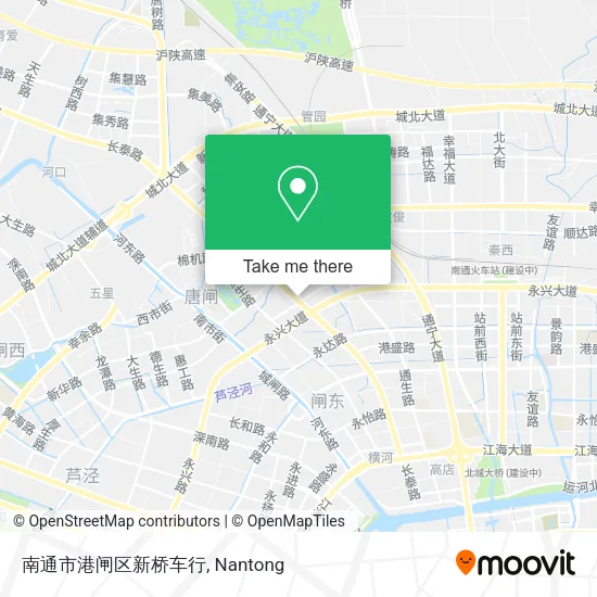 南通市港闸区新桥车行 map