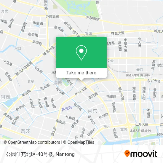 公园佳苑北区-40号楼 map