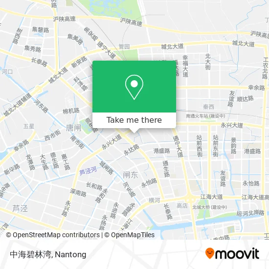 中海碧林湾 map