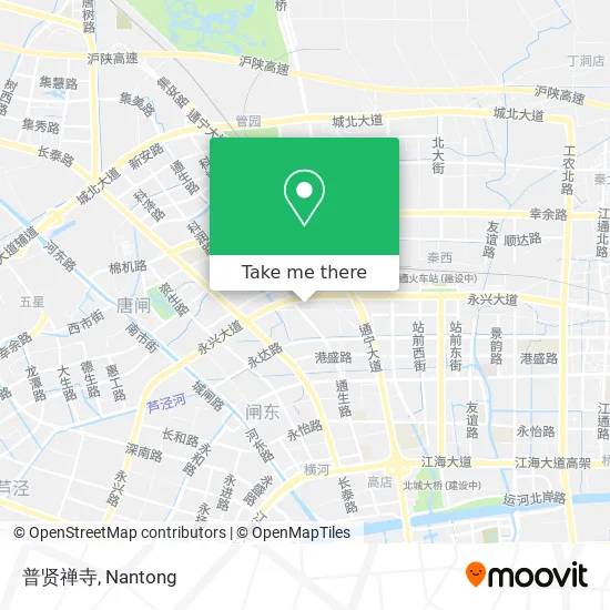普贤禅寺 map