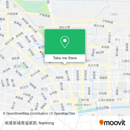 南通新城香溢紫郡 map