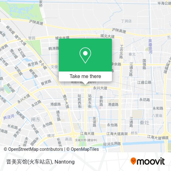 晋美宾馆(火车站店) map