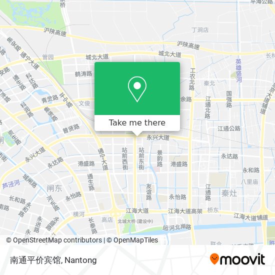 南通平价宾馆 map