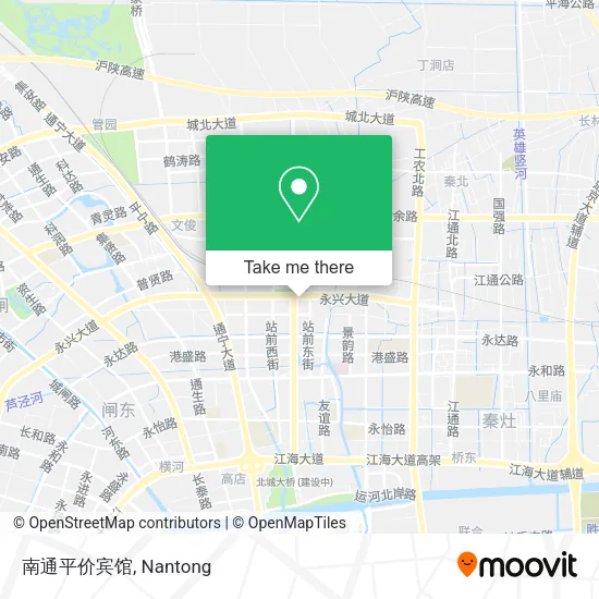 南通平价宾馆 map