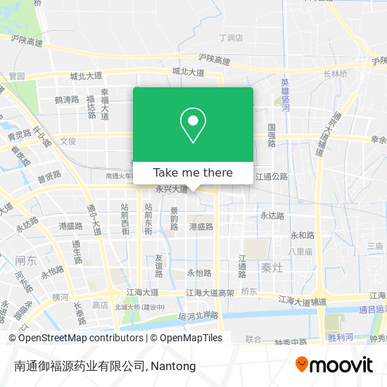 南通御福源药业有限公司 map