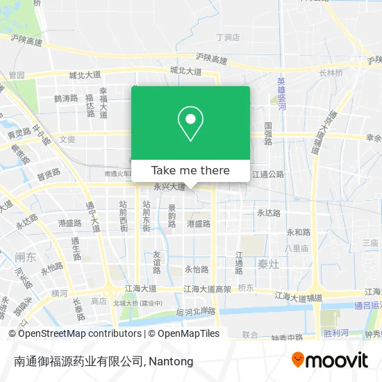 南通御福源药业有限公司 map