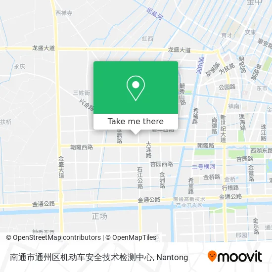 南通市通州区机动车安全技术检测中心 map