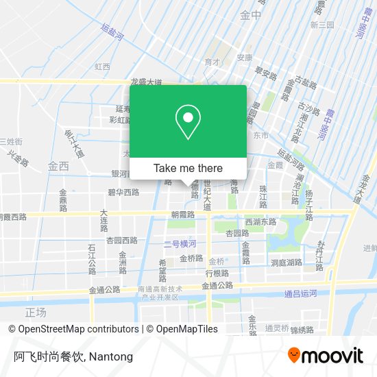 阿飞时尚餐饮 map