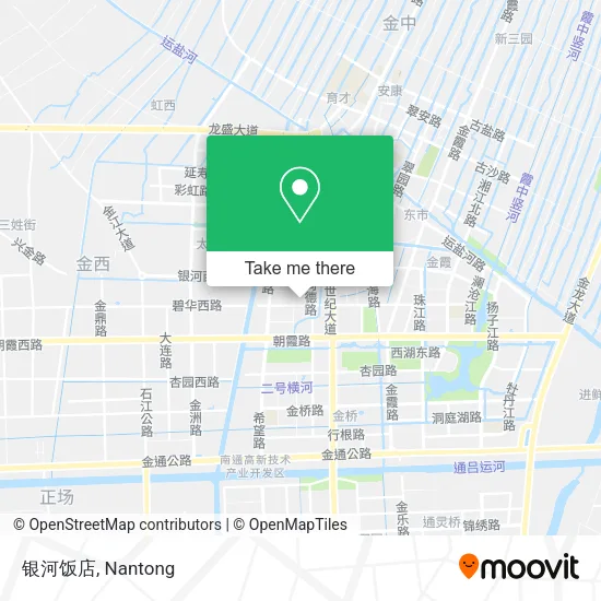银河饭店 map